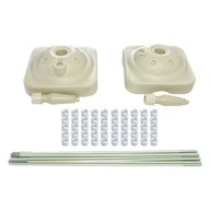 3x4m Full Set Balloon Arch Column Kit Floor Base Stand