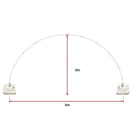 3x4m Full Set Balloon Arch Column Kit Floor Base Stand