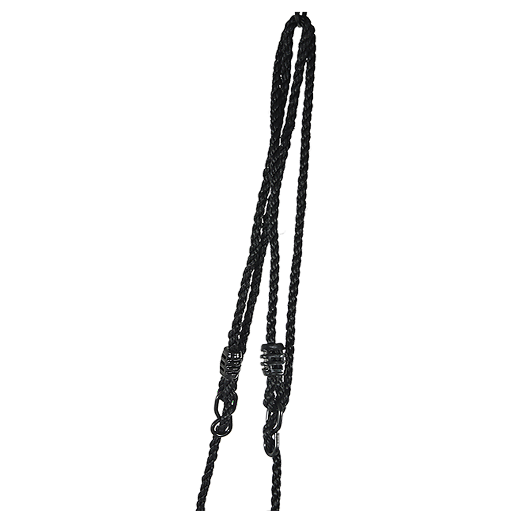 Kids Rope Swing Round Outdoor Birds Crows Nest Spider Web Swing Seat 65cm - SM Everyday Living