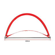 Portable Kids Soccer Goals Set – 2 Pop Up Soccer Goals, Cones, Goal Carry Bag - SM Everyday Living