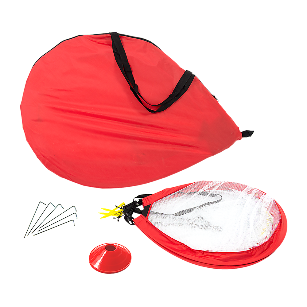 Portable Kids Soccer Goals Set – 2 Pop Up Soccer Goals, Cones, Goal Carry Bag - SM Everyday Living