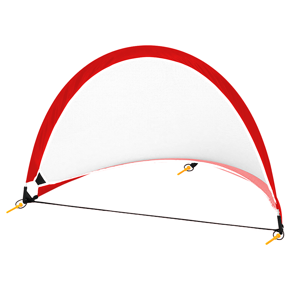 Portable Kids Soccer Goals Set – 2 Pop Up Soccer Goals, Cones, Goal Carry Bag - SM Everyday Living