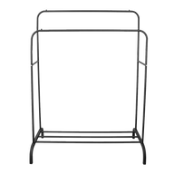 Heavy Metal Double Clothes Rail  Stand