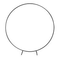 2M Hoop Round Circle Arch Backdrop Flower Display Stand Frame Background