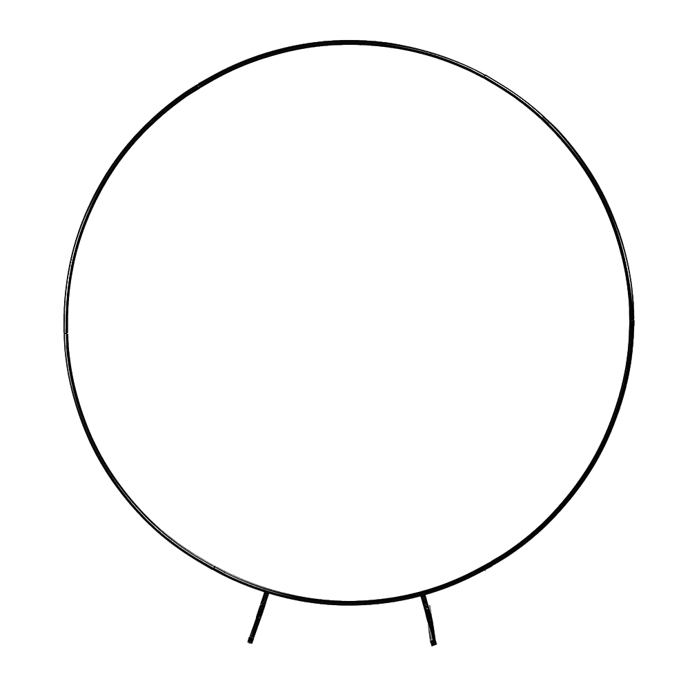 2M Hoop Round Circle Arch Backdrop Flower Display Stand Frame Background