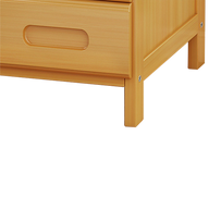 Bamboo Bedside Table Nightstand Side Stand