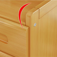 Bamboo Bedside Table Nightstand Side Stand