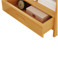 Bamboo Bedside Table Nightstand Side Stand