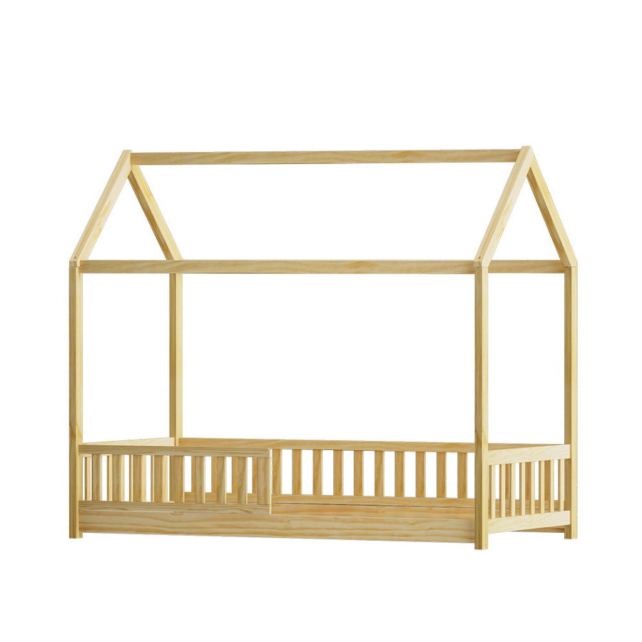 Wooden Bed Frame Single Size House Oak
