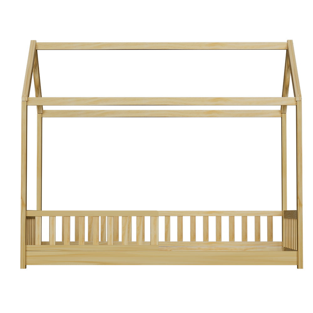 Wooden Bed Frame Single Size House Oak